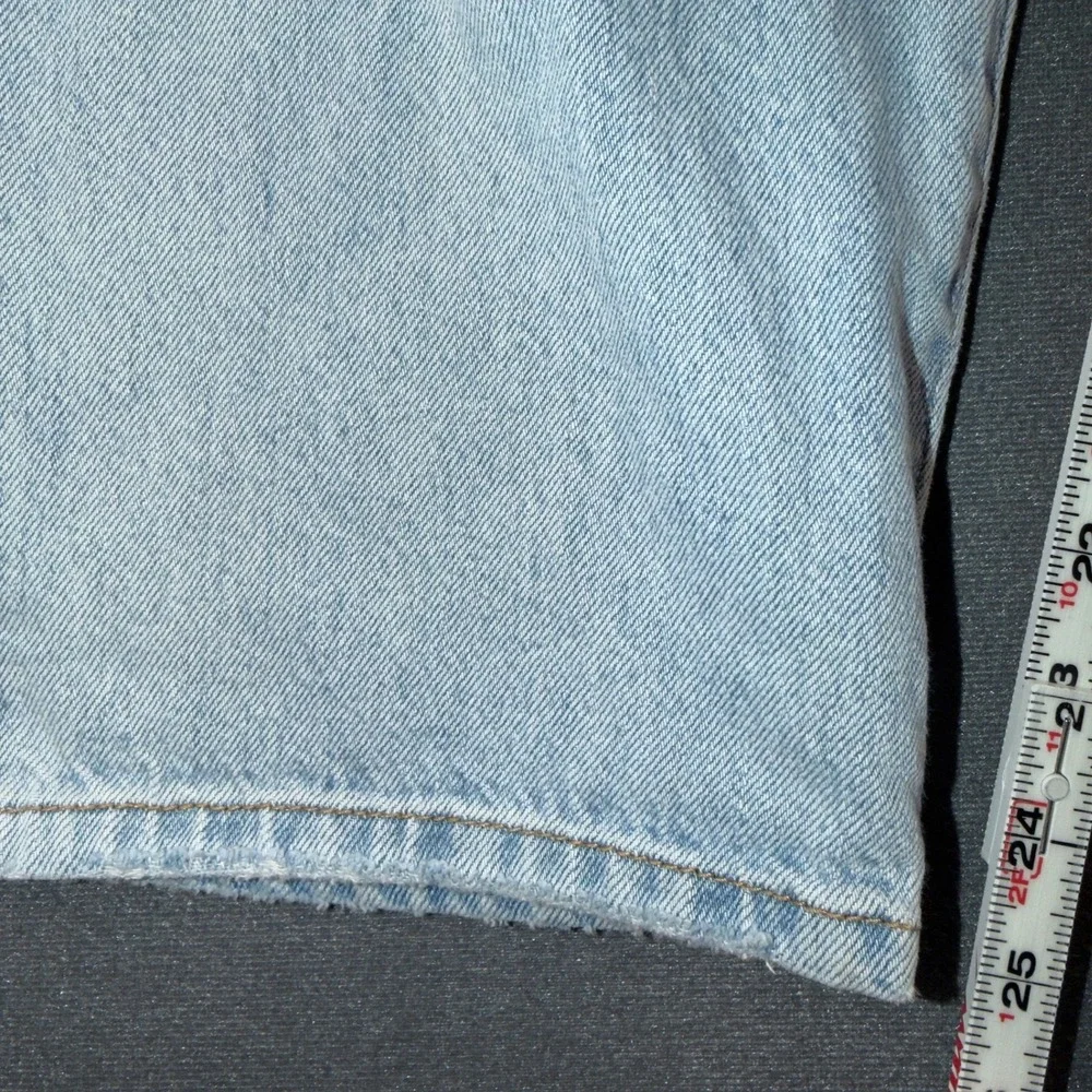 Levis Premium Ribcage Straight Ankle Jeans Light Wash 26x27 72693-0055
